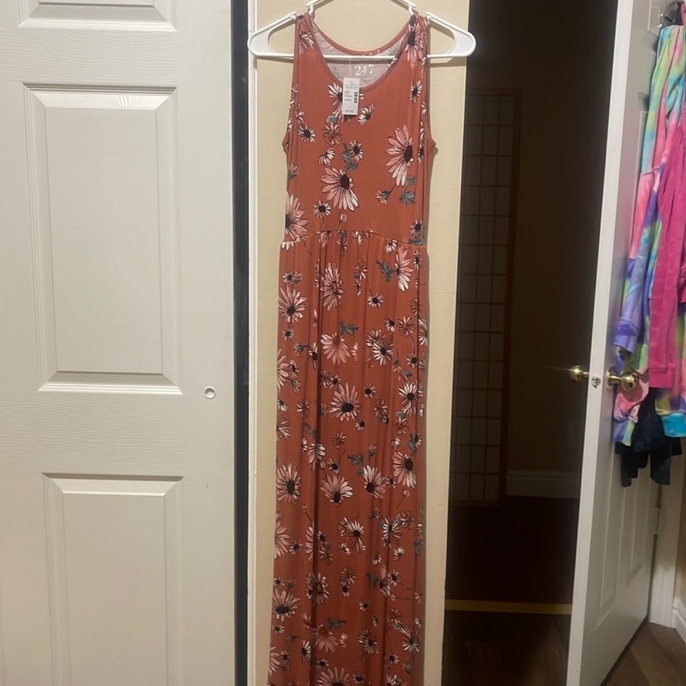 Maurices Women's Floral Long Dress Size XS, NWT